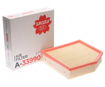 1 769 р. Фильтр воздушный TOYOTA Rav 4 (13-) (2.2 D4-D) LEXUS IS (13-),GS250 (12-) SAKURA SAKURA a33990  с доставкой в г. Кемерово. Увеличить фотографию 1