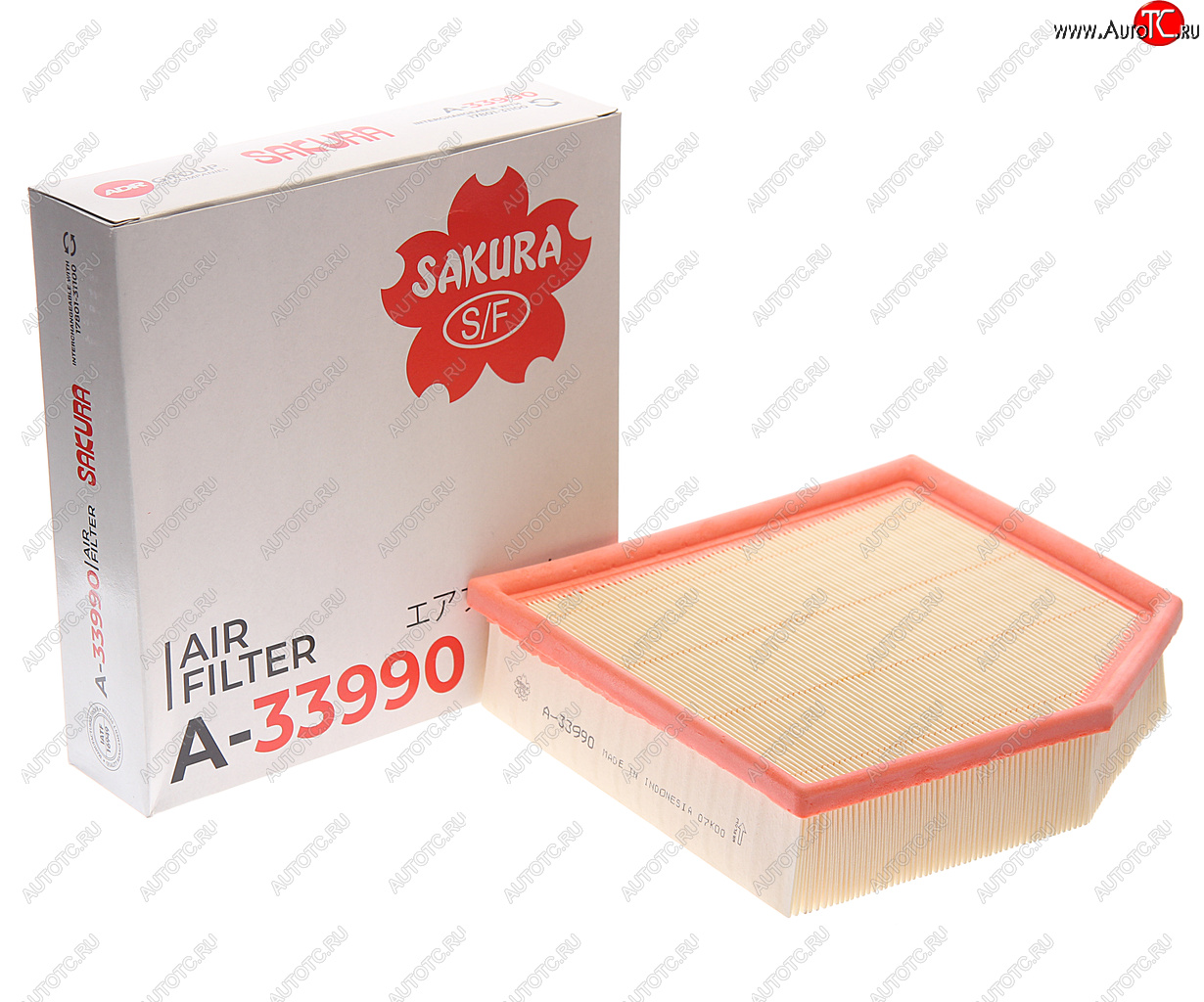 1 769 р. Фильтр воздушный TOYOTA Rav 4 (13-) (2.2 D4-D) LEXUS IS (13-),GS250 (12-) SAKURA SAKURA a33990  с доставкой в г. Кемерово