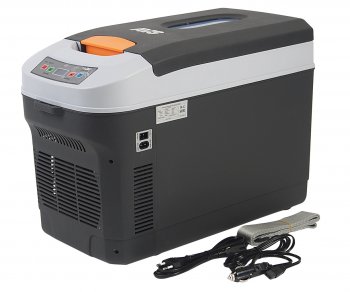 14 999 р. Автохолодильник 22л 54.5х27.6х37.0см термоэлектр. 12V24V220V 65W пластик 5.3кг AVS AVS a40103s  с доставкой в г. Кемерово. Увеличить фотографию 1