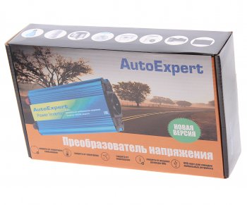 2 899 р. Преобразователь напряжения (инвертор) 12-220V 600Вт AUTOEXPERT AUTOEXPERT a600  с доставкой в г. Кемерово. Увеличить фотографию 3
