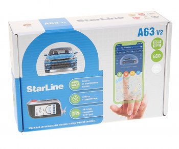 16 949 р. Сигнализация STAR LINE STAR LINE a63 v2 2can+2lin eco  с доставкой в г. Кемерово. Увеличить фотографию 4