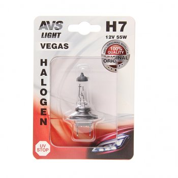 189 р. Лампа 12V H7 55W PX26d блистер (1шт.) AVS AVS a78483s  с доставкой в г. Кемерово. Увеличить фотографию 1