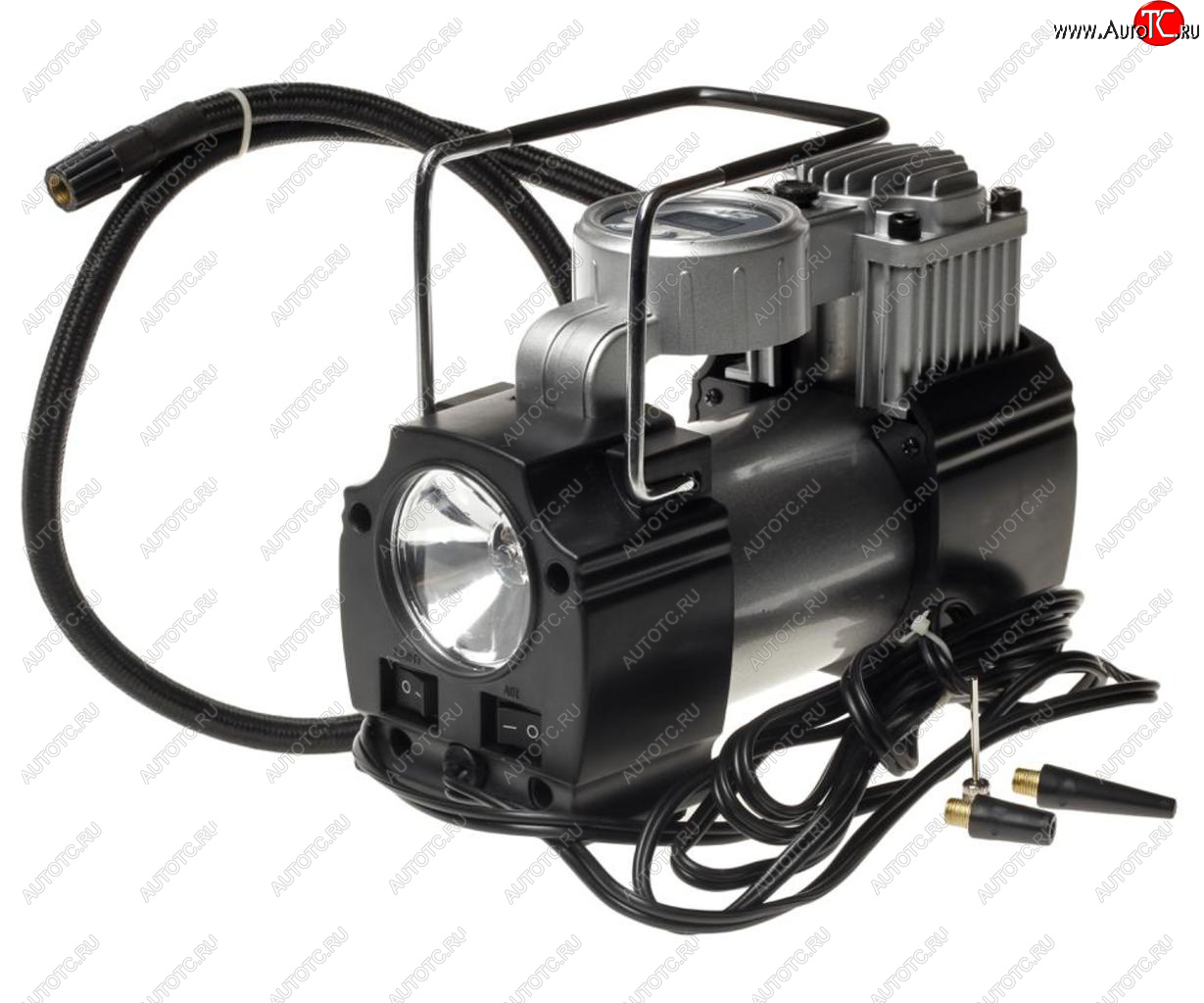 4 799 р. Компрессор автомобильный 40лмин. 10атм. 14А 12V в прикуриватель (фонарь) Turbo AVS AVS a80977s  с доставкой в г. Кемерово