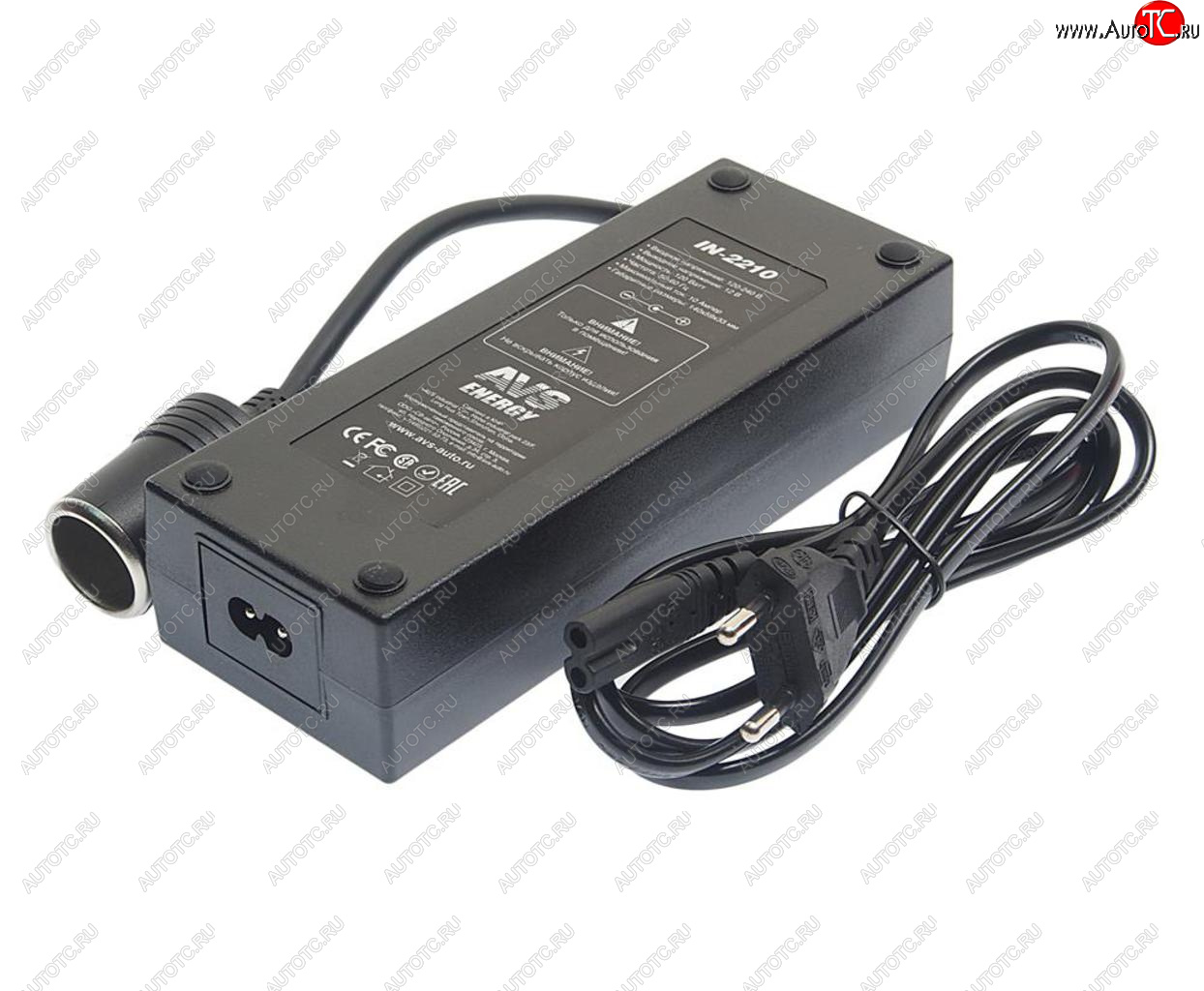 2 599 р. Преобразователь напряжения (инвертор) 220-12V 10А AVS AVS a80980s  с доставкой в г. Кемерово