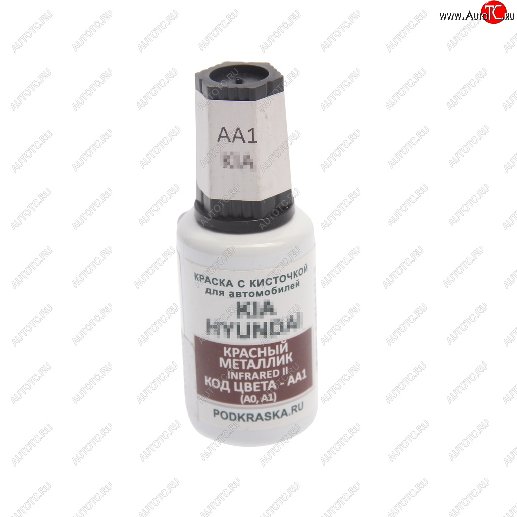 379 р. Краска с кистью 20мл HYUNDAI KIA AA1 PODKRASKA PODKRASKA aa1  с доставкой в г. Кемерово