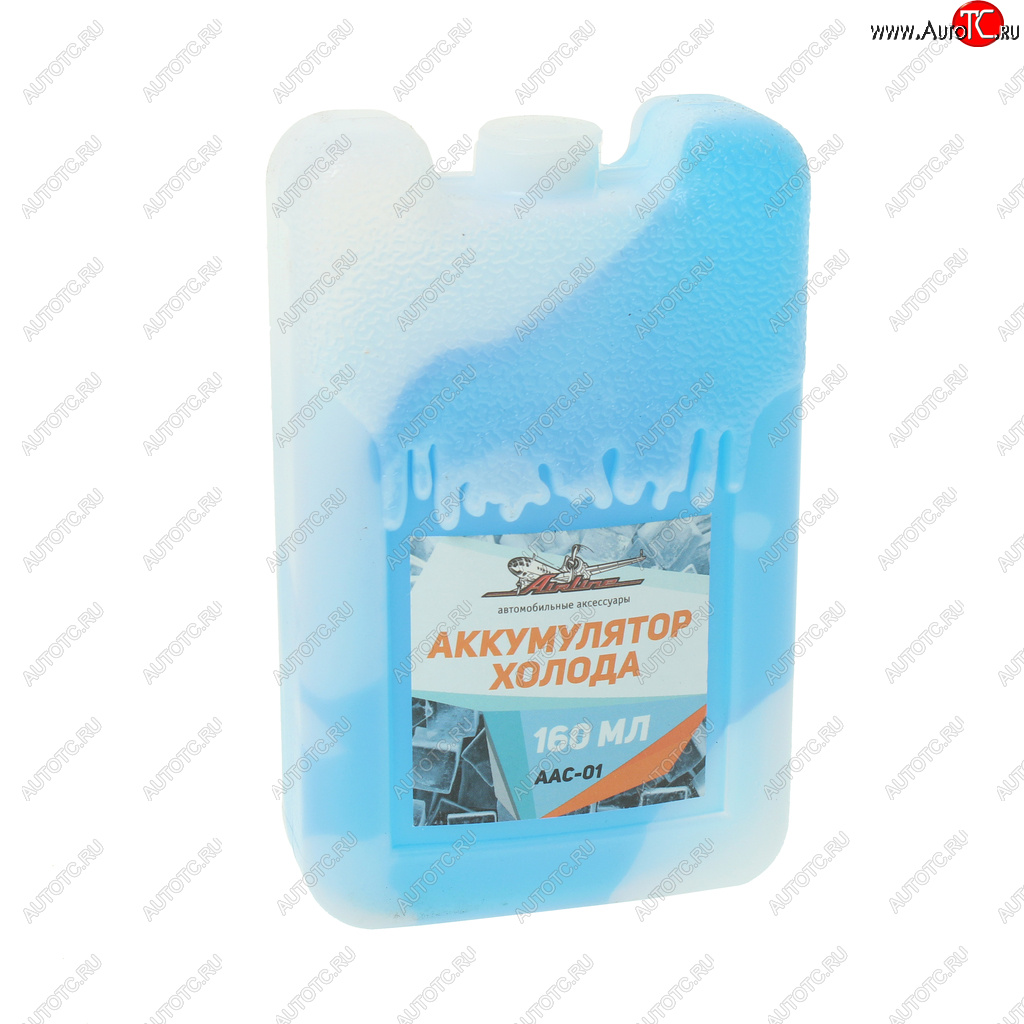 143 р. Аккумулятор холода 160г водно-солевой (жесткий) AIRLINE AIRLINE aac-01  с доставкой в г. Кемерово