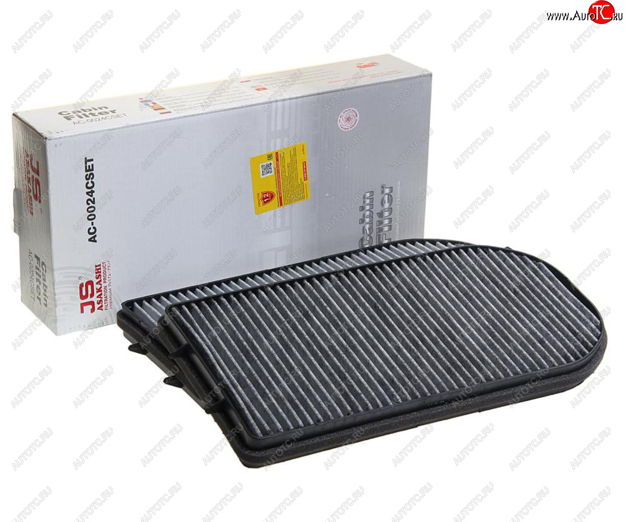 3 099 р. Фильтр воздушный салона BMW 7 (E38) JS ASAKASHI JS ASAKASHI ac0024cset  с доставкой в г. Кемерово