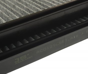 3 299 р. Фильтр воздушный салона BMW 7 (E65,E66) угольный (2шт.) JS ASAKASHI JS ASAKASHI ac0129cset  с доставкой в г. Кемерово. Увеличить фотографию 2