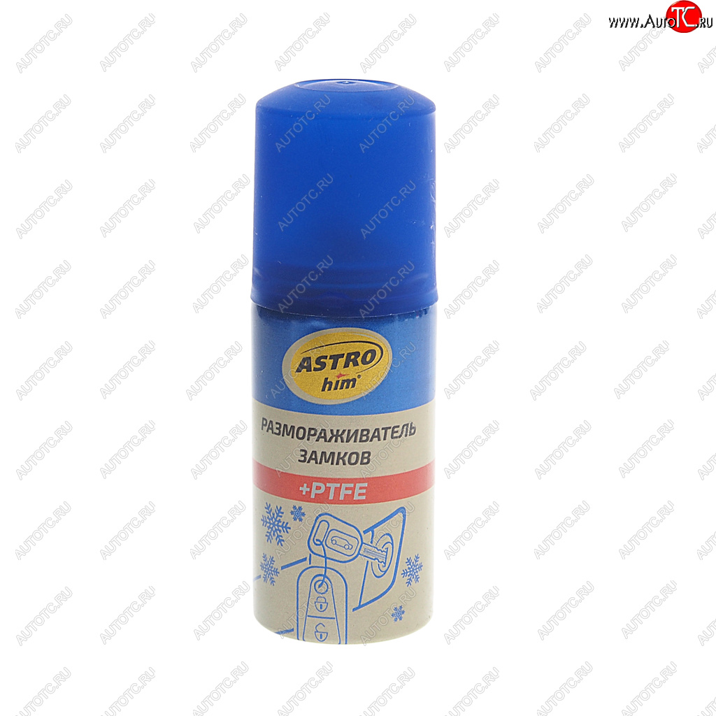 142 р. Размораживатель замков 59мл с PTFE аэрозоль ASTROHIM ASTROHIM ac-109  с доставкой в г. Кемерово