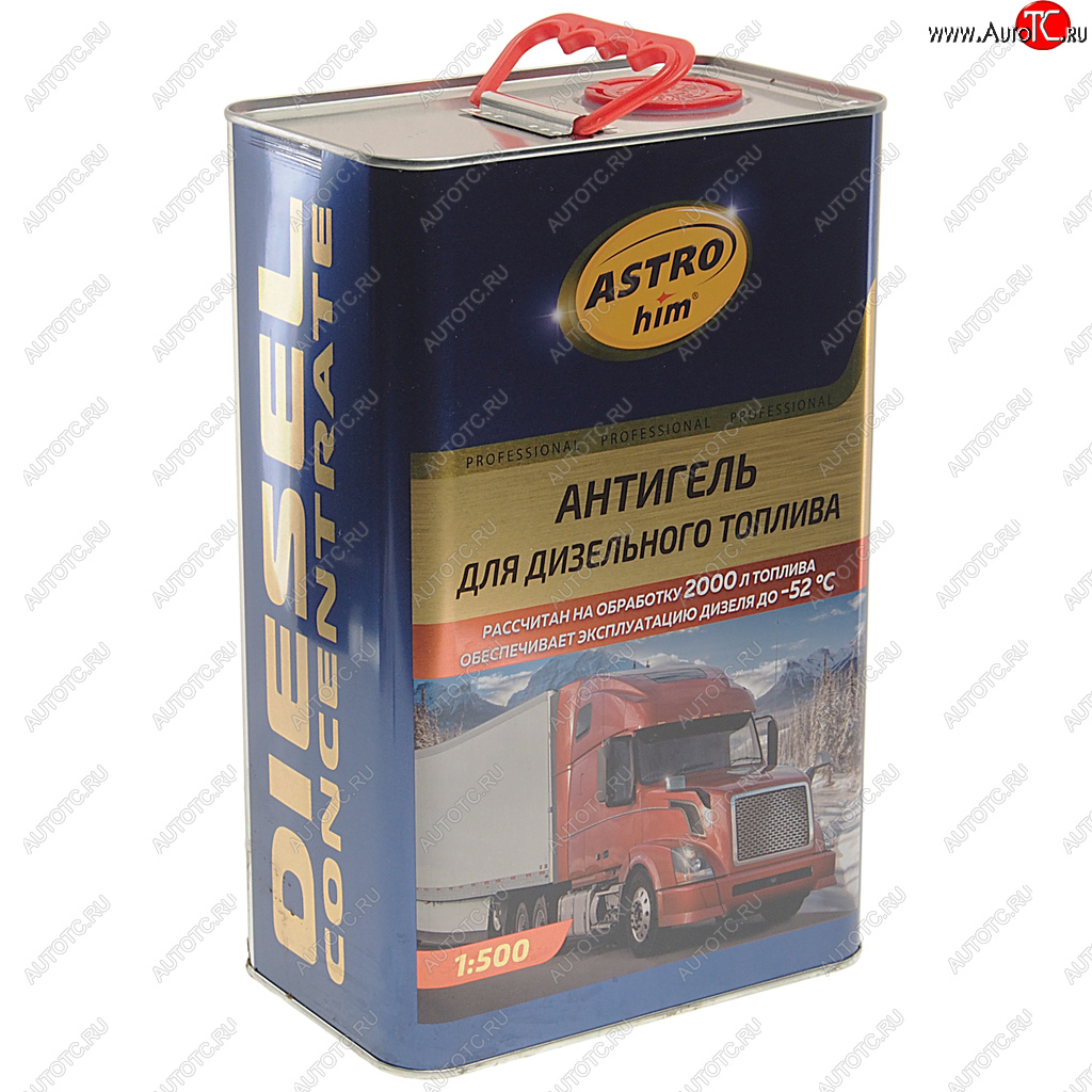 3 099 р. Антигель дизельного топлива 4л на 2000-4000л ASTROHIM ASTROHIM ac-125  с доставкой в г. Кемерово