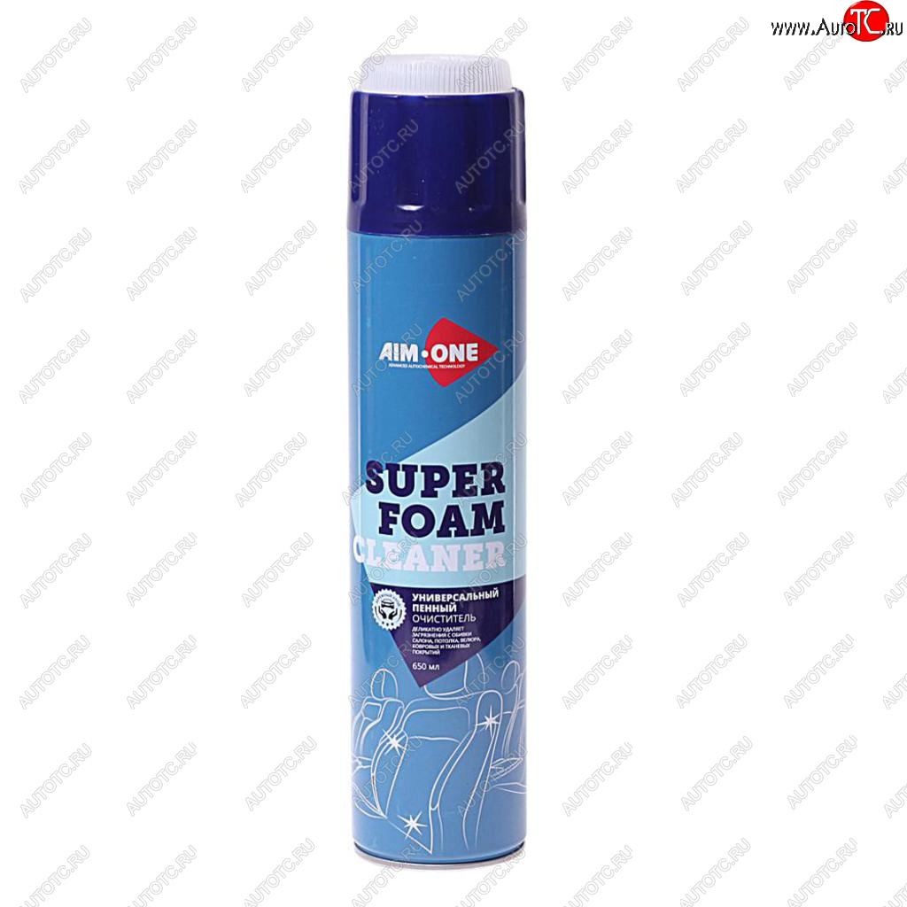 339 р. Очиститель салона универсальный пенный 650мл аэрозоль Super Foam Cleaner AIM-ONE AIM-ONE ac-2100  с доставкой в г. Кемерово