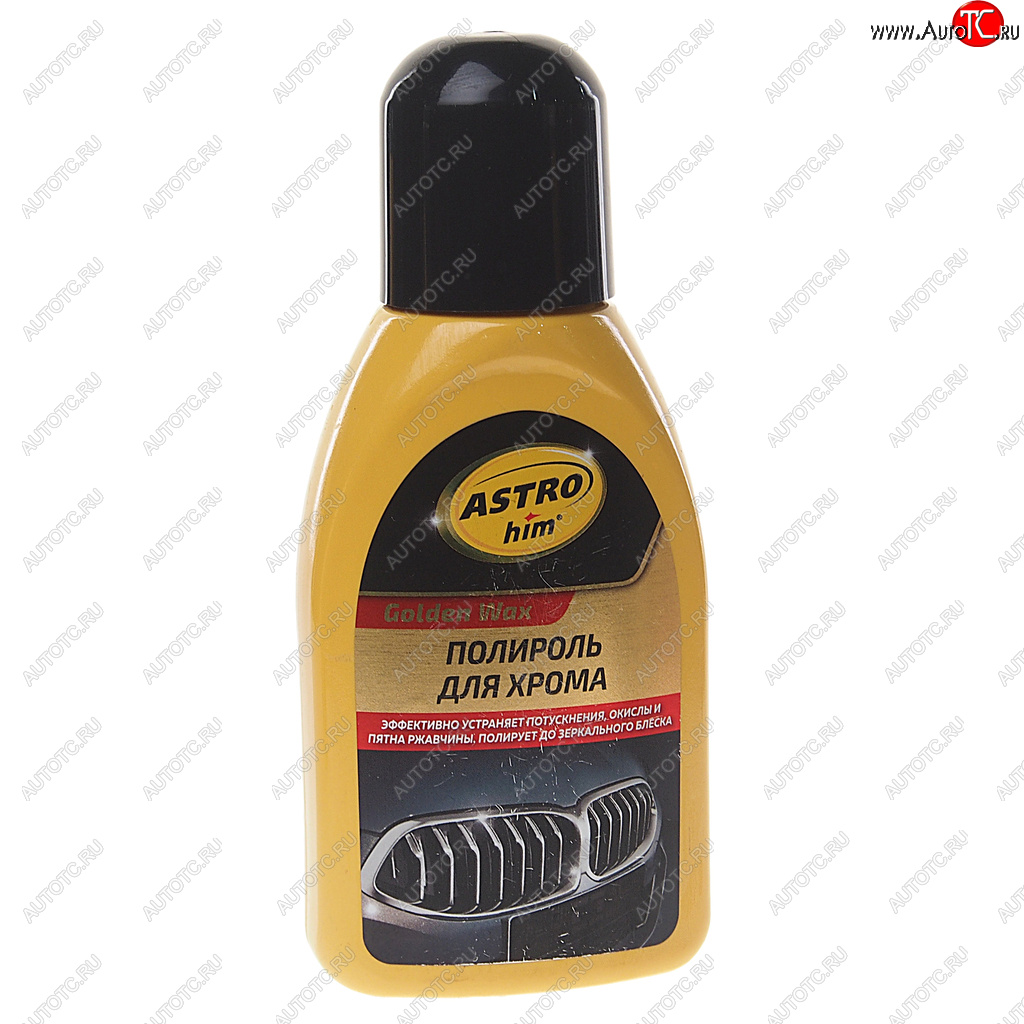 399 р. Полироль хрома 250мл Golden Wax ASTROHIM ASTROHIM ac-272  с доставкой в г. Кемерово