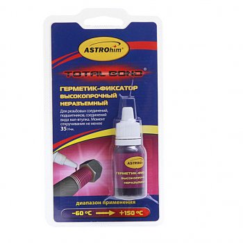 189 р. Фиксатор резьбы сверхсильной фиксации (-60С+150С) 6мл ASTROHIM ASTROHIM ac-9011  с доставкой в г. Кемерово. Увеличить фотографию 1
