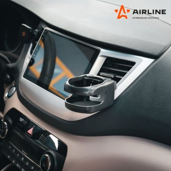 529 р. Держатель напитков универсальный черный AIRLINE AIRLINE ach-d-002  с доставкой в г. Кемерово. Увеличить фотографию 7