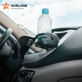 529 р. Держатель напитков универсальный черный AIRLINE AIRLINE ach-d-002  с доставкой в г. Кемерово. Увеличить фотографию 8