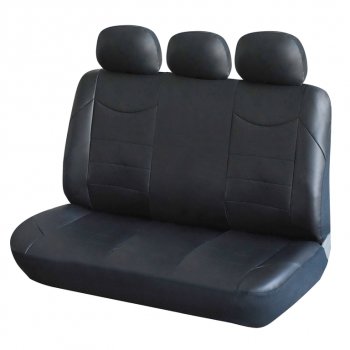 Универсальные чехлы сидений (майка, 11 предм., экокожа) Consul AIRLINE SSANGYONG Korando 2 (1996-2006)