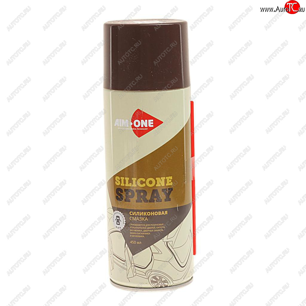 379 р. Смазка силиконовая 450мл аэрозоль Silicone Spray AIM-ONE AIM-ONE ad-200  с доставкой в г. Кемерово