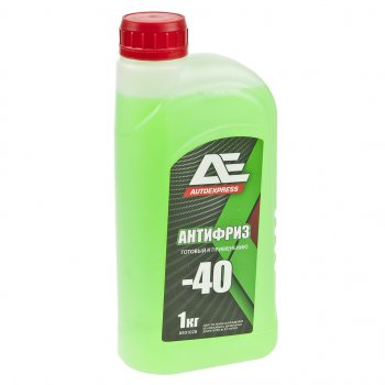 173 р. Антифриз зеленый -40C 1кг G11 GREEN AUTOEXPRESS ТИТАН-СМ ae-01028  с доставкой в г. Кемерово. Увеличить фотографию 1