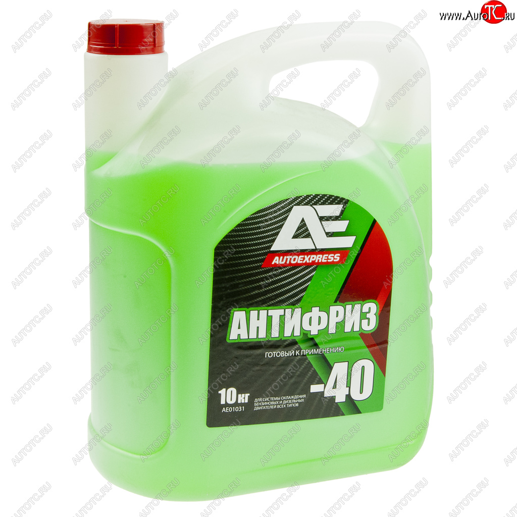 1 699 р. Антифриз зеленый -40C 10кг G11 GREEN AUTOEXPRESS ТИТАН-СМ ae-01031  с доставкой в г. Кемерово