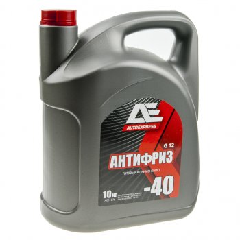 1 699 р. Антифриз красный -40C 10кг G12 RED AUTOEXPRESS ТИТАН-СМ ae-01076  с доставкой в г. Кемерово. Увеличить фотографию 1