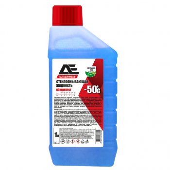 274 р. Жидкость омывателя -50С 1л концентрат ПЭНД AUTOEXPRESS ТИТАН-СМ ae-1150  с доставкой в г. Кемерово. Увеличить фотографию 1