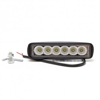 659 р. Фара рабочего света 155х70х40мм E-18W 6LED (рассеянный свет) AVTOELECTRICA AVTOELECTRICA ae18rt-6led-drl-pc ае  с доставкой в г. Кемерово. Увеличить фотографию 10