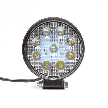 479 р. Фара рабочего света круглая 115х142x28мм 27W 9LED (направленный свет) AVTOELECTRICA AVTOELECTRICA ae27r-9led-28hc ае  с доставкой в г. Кемерово. Увеличить фотографию 6