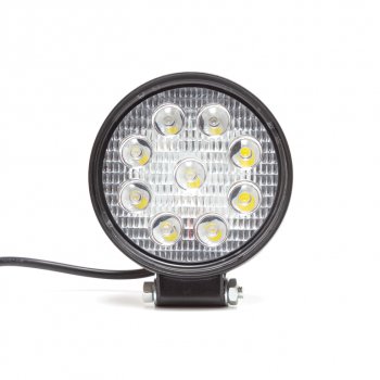 479 р. Фара рабочего света круглая 115х142x28мм 27W 9LED (рассеянный свет) AVTOELECTRICA AVTOELECTRICA ae27r-9led-28pc ае  с доставкой в г. Кемерово. Увеличить фотографию 6