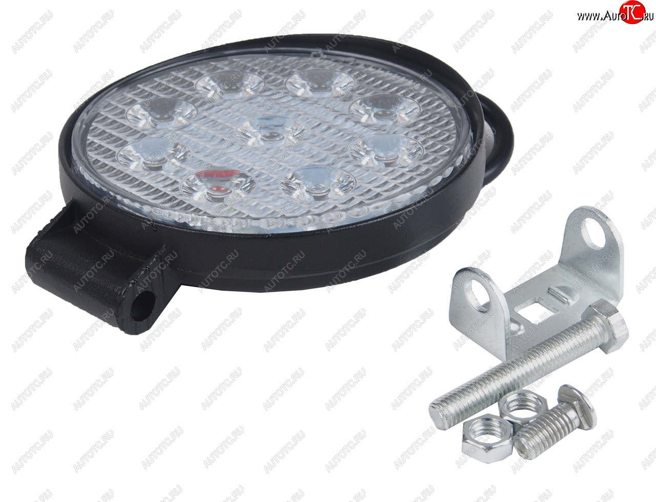 479 р. Фара рабочего света круглая 115х142x28мм 27W 9LED (рассеянный свет) AVTOELECTRICA AVTOELECTRICA ae27r-9led-28pc ае  с доставкой в г. Кемерово