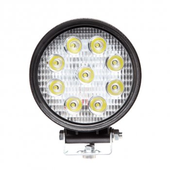 879 р. Фара рабочего света круглая 115х142x55мм 27W 9LED (направленный свет) AVTOELECTRICA AVTOELECTRICA ae27r-9led-55hc ае  с доставкой в г. Кемерово. Увеличить фотографию 7