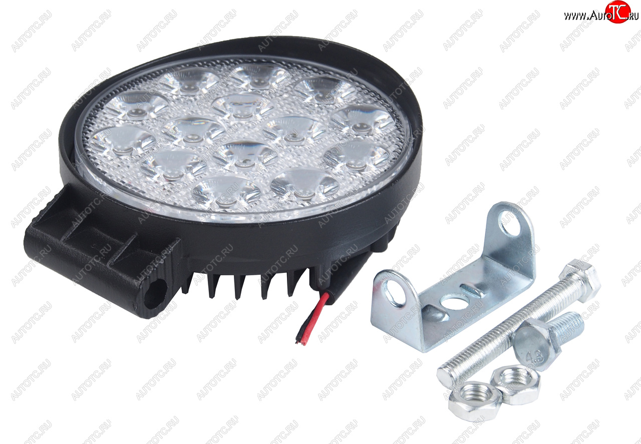 689 р. Фара рабочего света 115х142х42мм 42W (рассеянный свет) круглая AVTOELECTRICA AVTOELECTRICA ae42r-14led-42pc ае  с доставкой в г. Кемерово