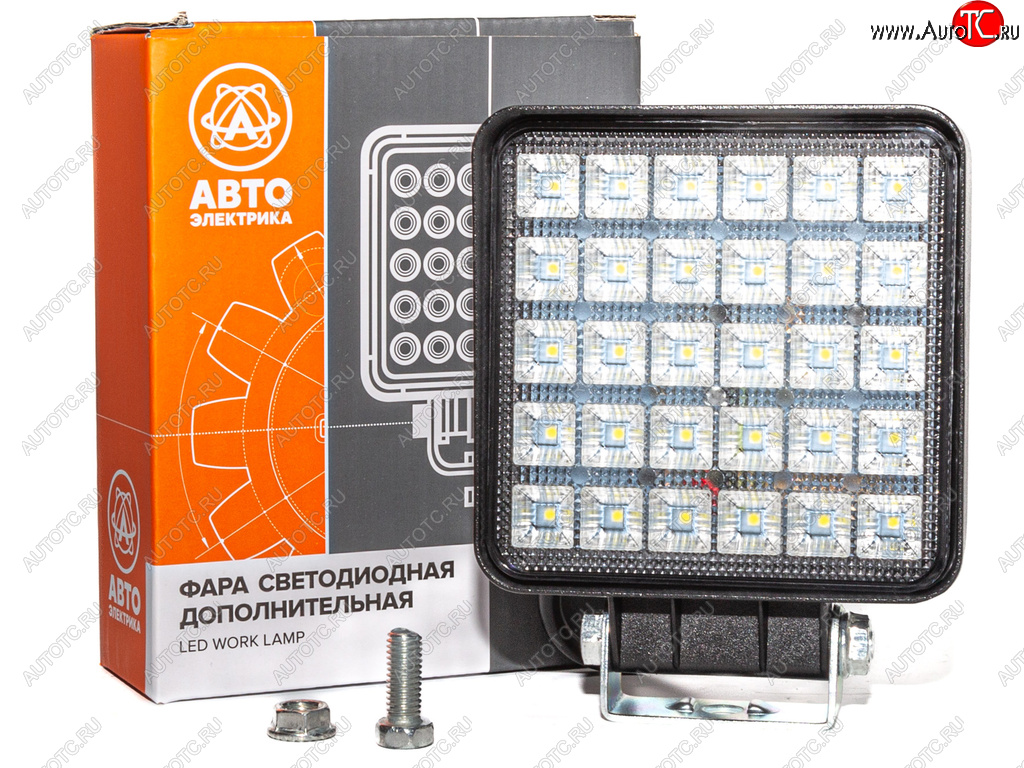 719 р. Фара рабочего света квадратная 110х140х42 90Вт 30 светодиодов рассеянный свет AVTOELECTRICA AVTOELECTRICA ae90s-30led-42pc  с доставкой в г. Кемерово