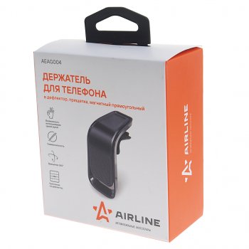 429 р. Держатель телефона на дефлектор магнитный AIRLINE AIRLINE aeag004  с доставкой в г. Кемерово. Увеличить фотографию 3