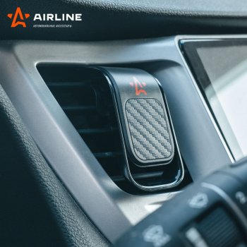 429 р. Держатель телефона на дефлектор магнитный AIRLINE AIRLINE aeag004  с доставкой в г. Кемерово. Увеличить фотографию 9