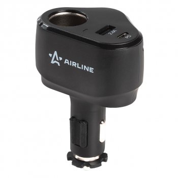 1 199 р. Разветвитель прикуривателя 1-но гнездовой 12V 2USB AIRLINE AIRLINE aebd033  с доставкой в г. Кемерово. Увеличить фотографию 7