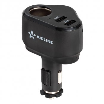 929 р. Разветвитель прикуривателя 1-но гнездовой 12V 2USB AIRLINE AIRLINE aebd070 AIRLINE aebd070  с доставкой в г. Кемерово. Увеличить фотографию 7