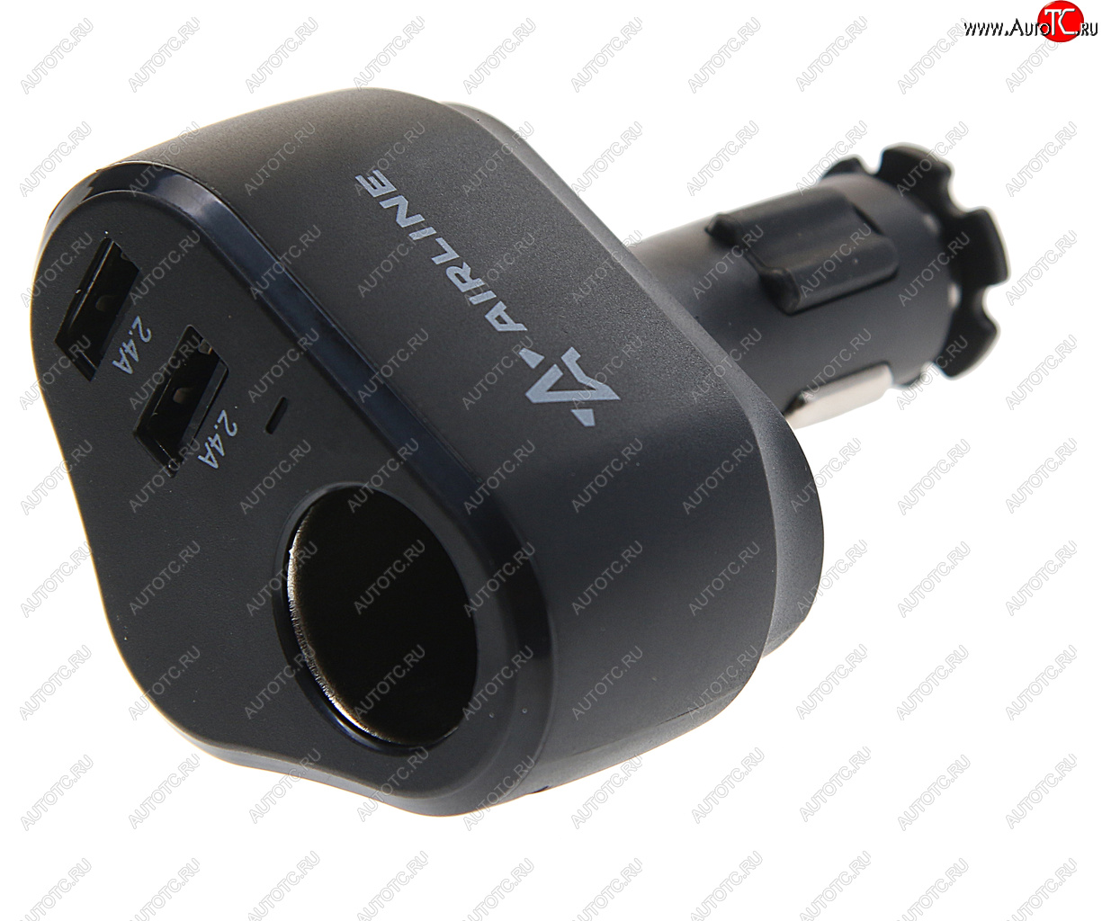 929 р. Разветвитель прикуривателя 1-но гнездовой 12V 2USB AIRLINE AIRLINE aebd070 AIRLINE aebd070  с доставкой в г. Кемерово