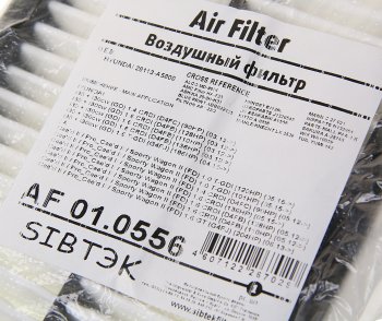 339 р. Фильтр воздушный HYUNDAI i30 (11-),Elantra (13-) KIA Ceed (12-),Cerato (13-) (TCI) SIBTEK SIBTEK af010556  с доставкой в г. Кемерово. Увеличить фотографию 2