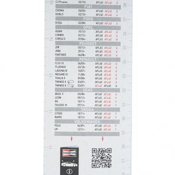 569 р. Щетка стеклоочистителя 400мм бескаркасная Aerovantage CHAMPION CHAMPION afl40b01 CHAMPION afl40b01  с доставкой в г. Кемерово. Увеличить фотографию 4