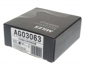 869 р. Ролик приводного ремня PEUGEOT 206,207 CITROEN C4 (08-) натяжной MILES MILES ag03063 MILES ag03063  с доставкой в г. Кемерово. Увеличить фотографию 2