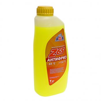 399 р. Антифриз желтый -65C 0.946л Antifreeze Z65 AGA AGA aga042z  с доставкой в г. Кемерово. Увеличить фотографию 1