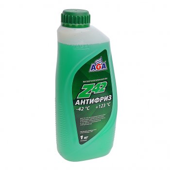 369 р. Антифриз зеленый -42C 0.946л Antifreeze Z42 AGA AGA aga048z  с доставкой в г. Кемерово. Увеличить фотографию 1