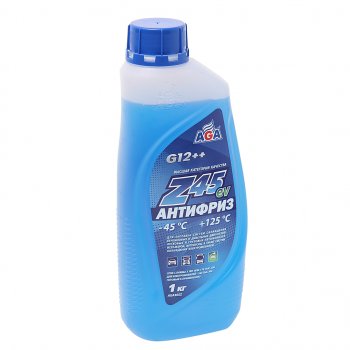 489 р. Антифриз синий -45C 1кг Antifreeze G12++ AGA AGA aga305z  с доставкой в г. Кемерово. Увеличить фотографию 1