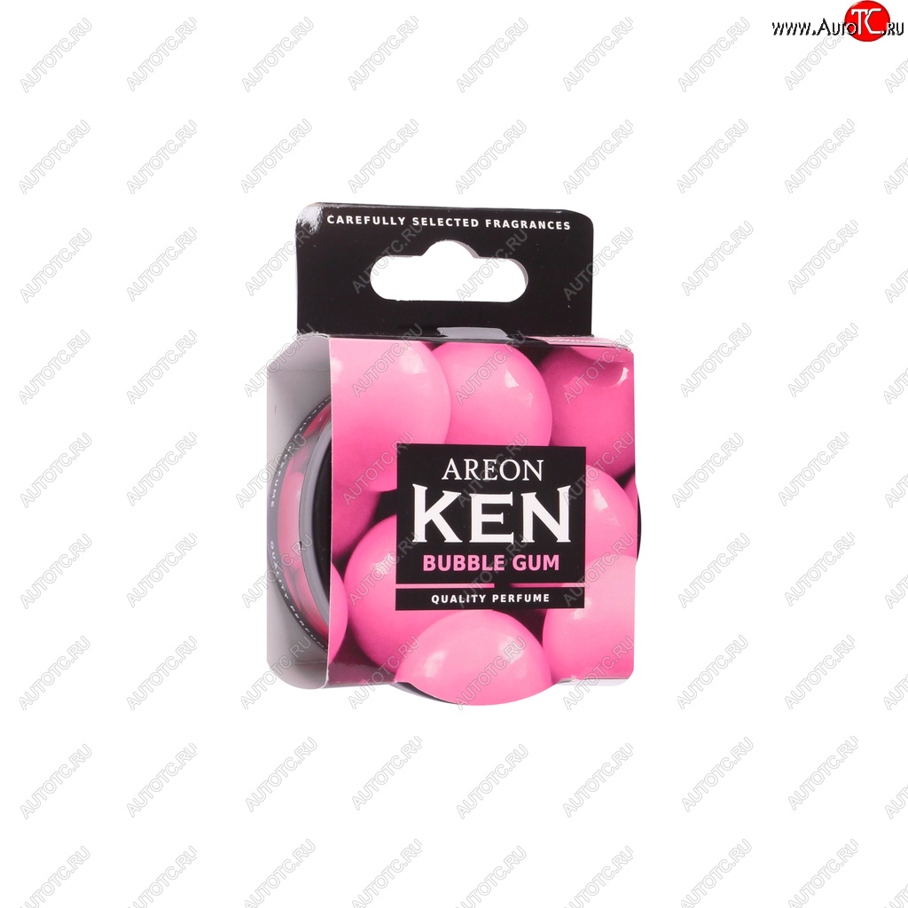 349 р. Ароматизатор на панель приборов древесная стружка (bubble gum) Ken AREON AREON ak07  с доставкой в г. Кемерово