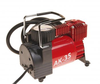 4 549 р. Компрессор автомобильный 35лмин. 10атм. 14A 150W 12V в прикуриватель AUTOPROFI AUTOPROFI ak-35  с доставкой в г. Кемерово. Увеличить фотографию 1