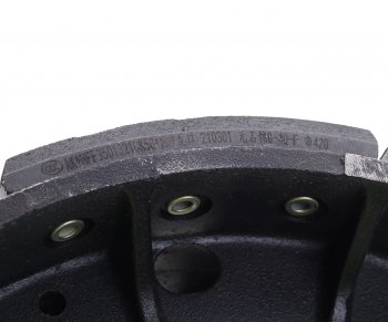 14 549 р. Колодки тормозные JAC N350 передние барабанные (1шт.) OE JAC ak35013205gjh  с доставкой в г. Кемерово. Увеличить фотографию 3
