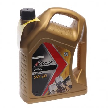 1 599 р. Масло моторное DRIVE SN/CF 5W-30 синт.4л AKROSS AKROSS aks0006mof AKROSS aks0006mof  с доставкой в г. Кемерово. Увеличить фотографию 1
