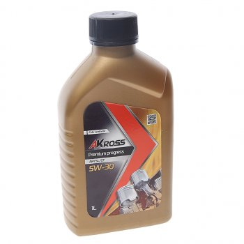 399 р. Масло моторное PREMIUM SL/CF 5W-30 синт.1л AKROSS AKROSS aks0009mof AKROSS aks0009mof  с доставкой в г. Кемерово. Увеличить фотографию 1