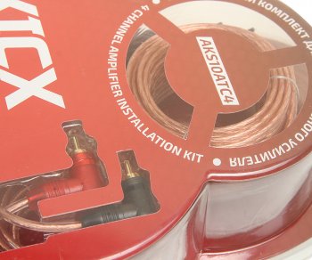 1 689 р. Набор для установки усилителя KICX KICX aks10atc4  с доставкой в г. Кемерово. Увеличить фотографию 2