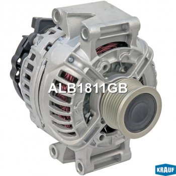 15 999 р. Генератор VW Golf 6,Passat B6 SKODA Octavia,Superb (02-) (1.82.0 TSI,TFSI) 14В 105А KRAUF KRAUF alb1811gb  с доставкой в г. Кемерово. Увеличить фотографию 1